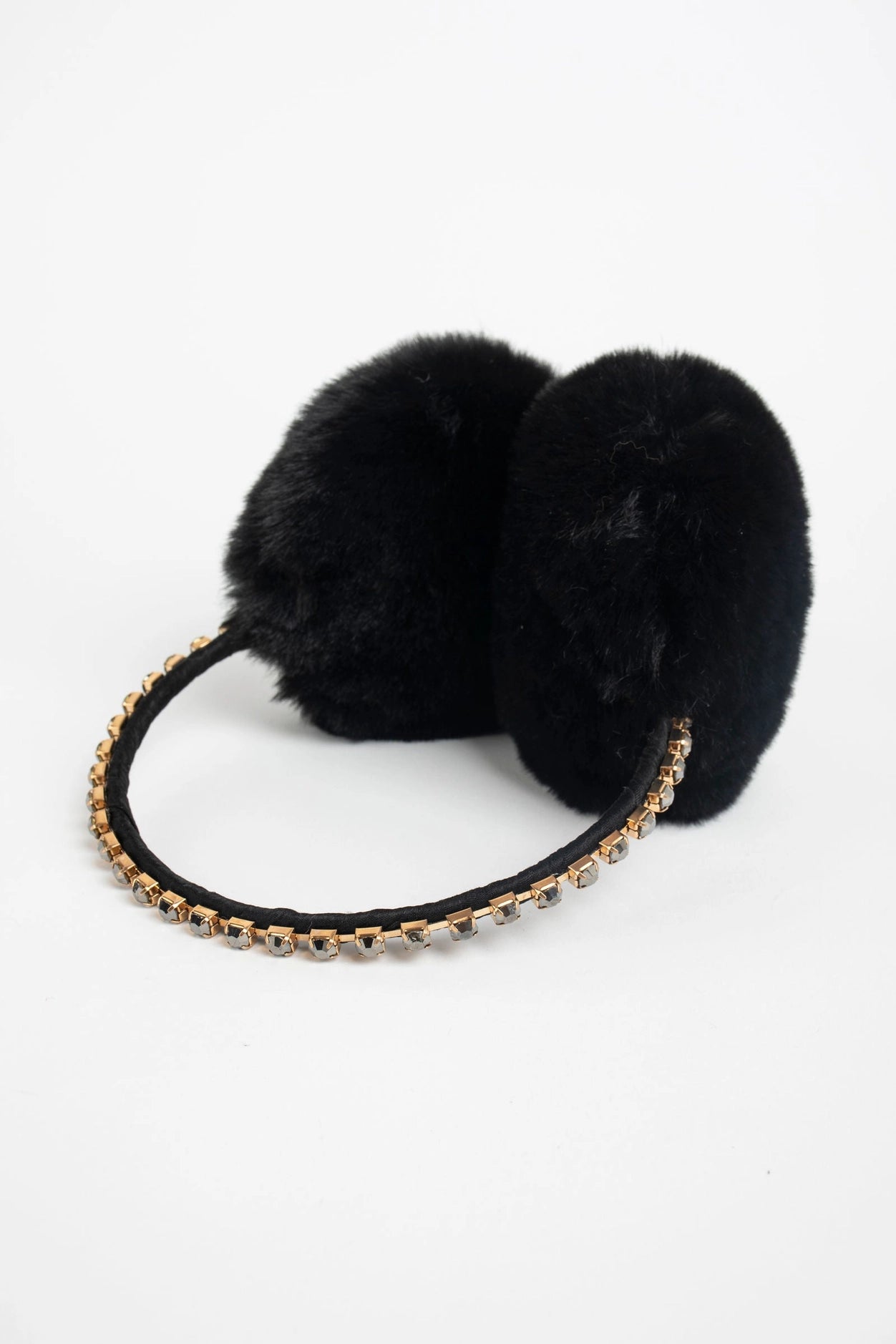 Noel Black Crystal Earmuff