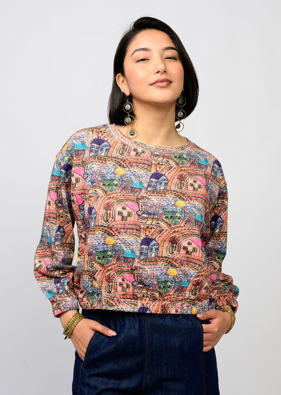 House Popover Novelty Top