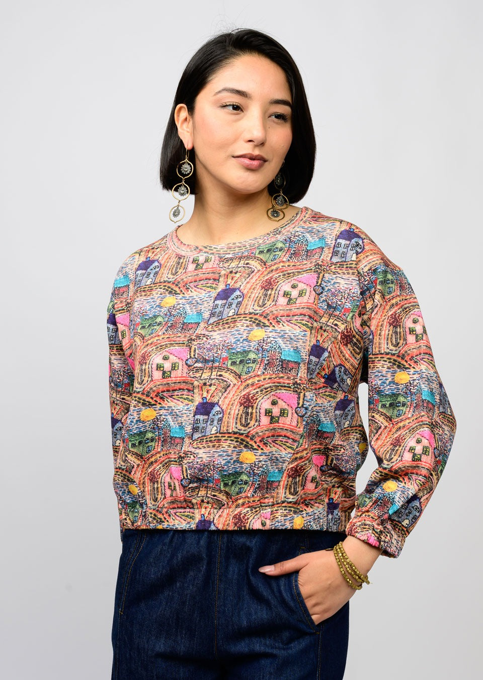 House Popover Novelty Top