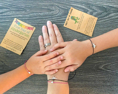 First Day of School Dinosaur Bracelets