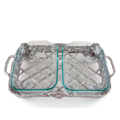 Grape 2 Quart Pyrex Holder