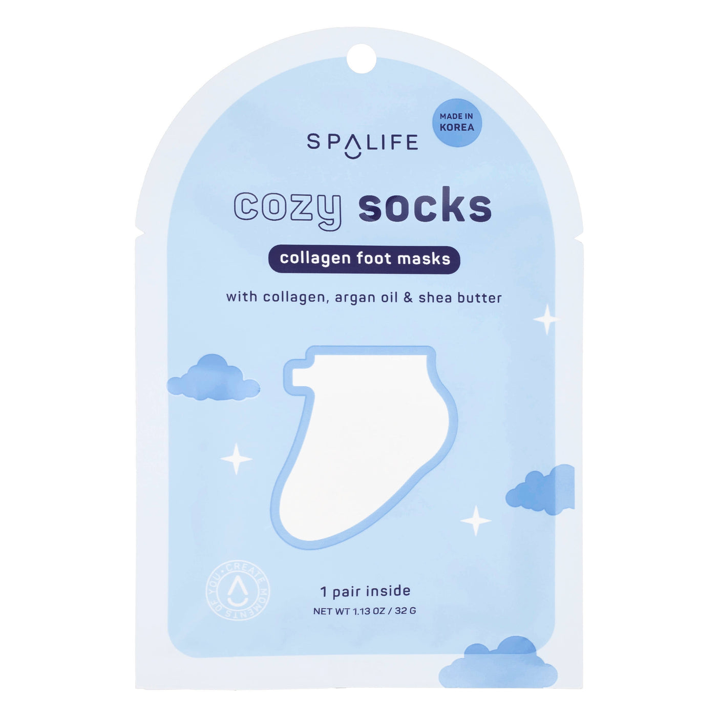Cozy Socks Collagen Foot Mask