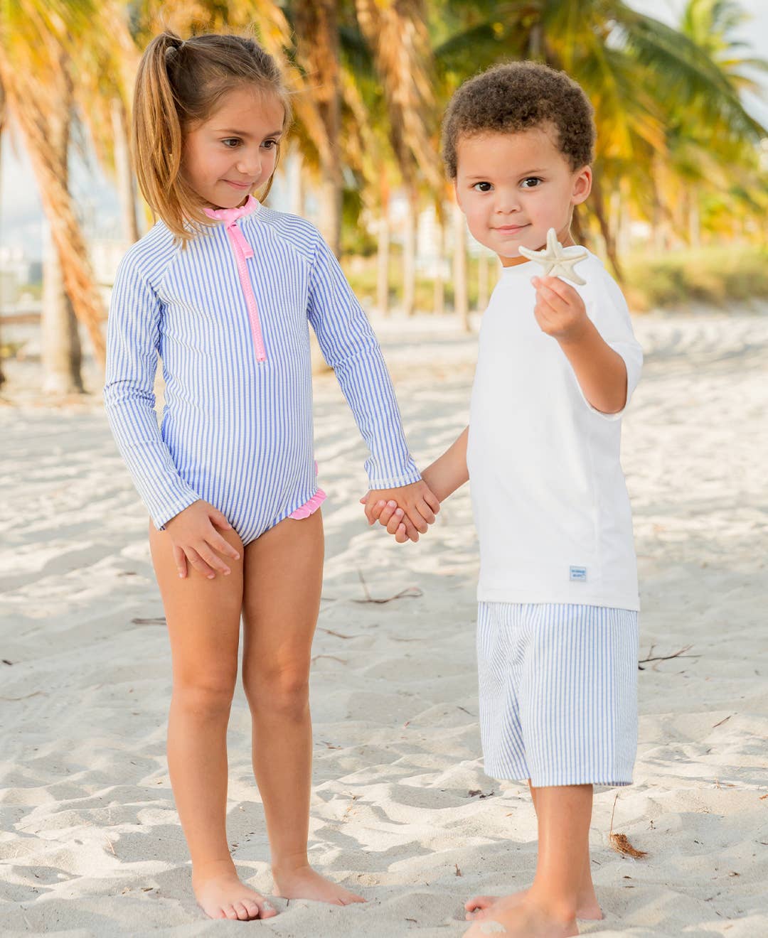 Boys White Short Sleeve Rash Guard