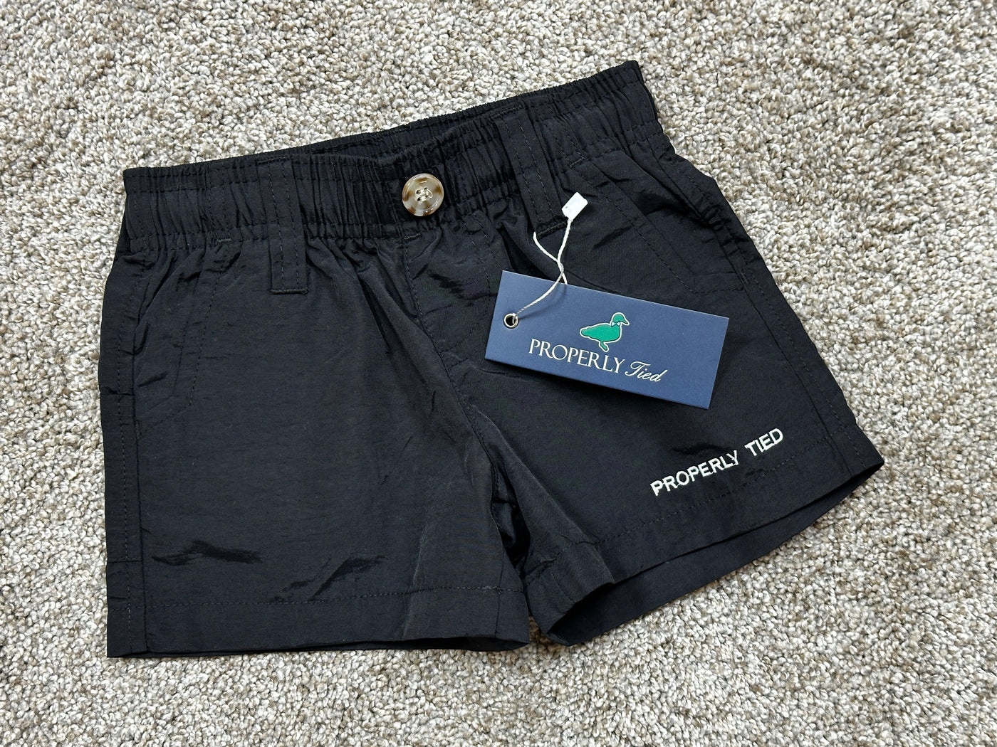 Boys Mallard Short Black