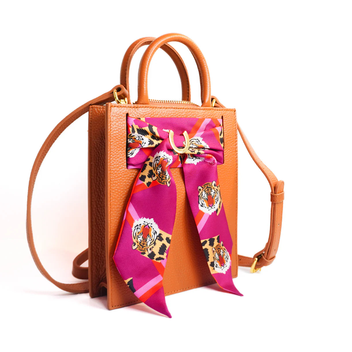 Leather Mini Calista + Fuscia Easy Tiger Twillionaire