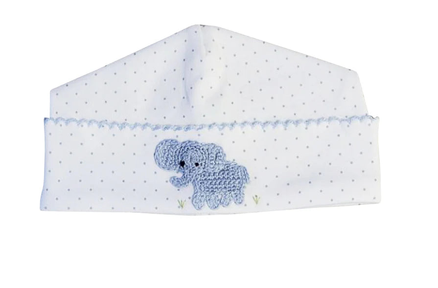 Baby Boy's "Elephant Collection" Pima Cotton Hat