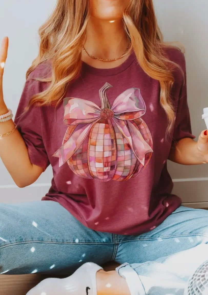 cute disco pumpkin T-shirt