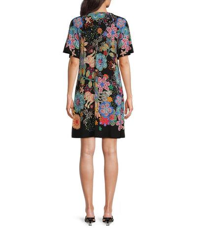 THE JANIE FAVORITE FLUTTER SLEEVE Shift Dress