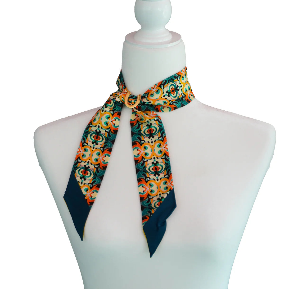 Kaleidoscope Teal Twillionaire & Scarf Ring