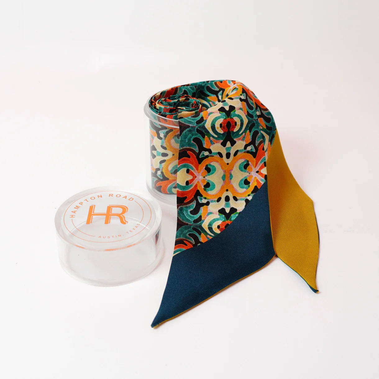 Kaleidoscope Teal Twillionaire & Scarf Ring