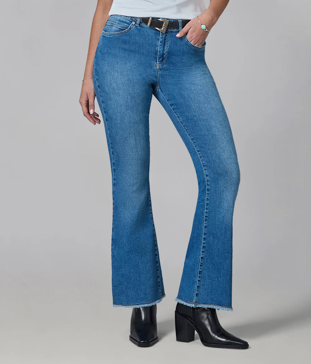 Alice High Rise Flare Jeans