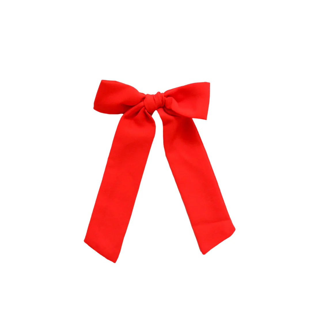 Long Tail Red Bow