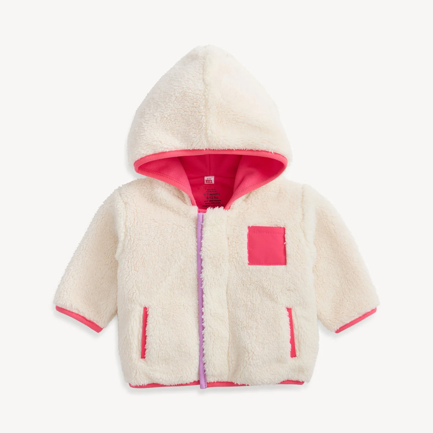 Girls GENTLE CREAM SHERPA JACKET