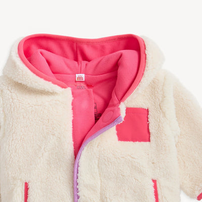 Girls GENTLE CREAM SHERPA JACKET