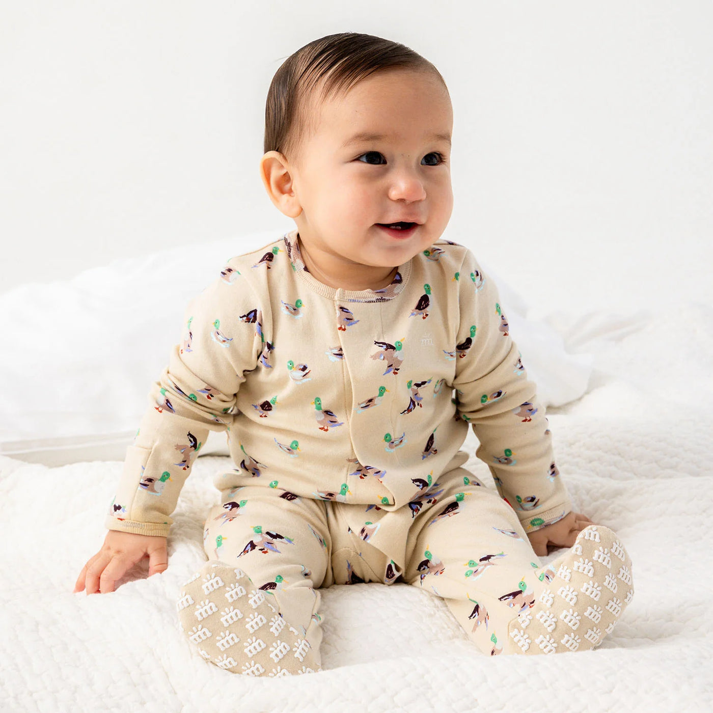 QUACK ME UP ORGANIC COTTON FOOTIE