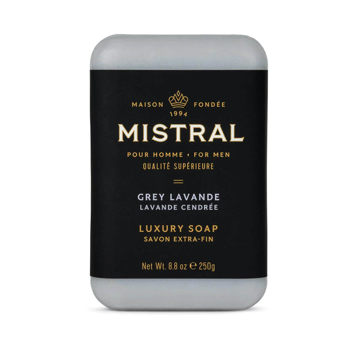 Mistral GREY LAVANDE BAR SOAP - Mens