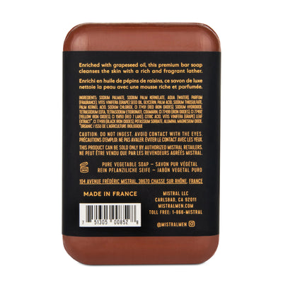 Men's MAHOGANY RUM BAR SOAP
