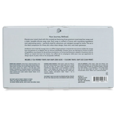 Men's VOYAGER SOAP SET WITH TRAVEL CASE