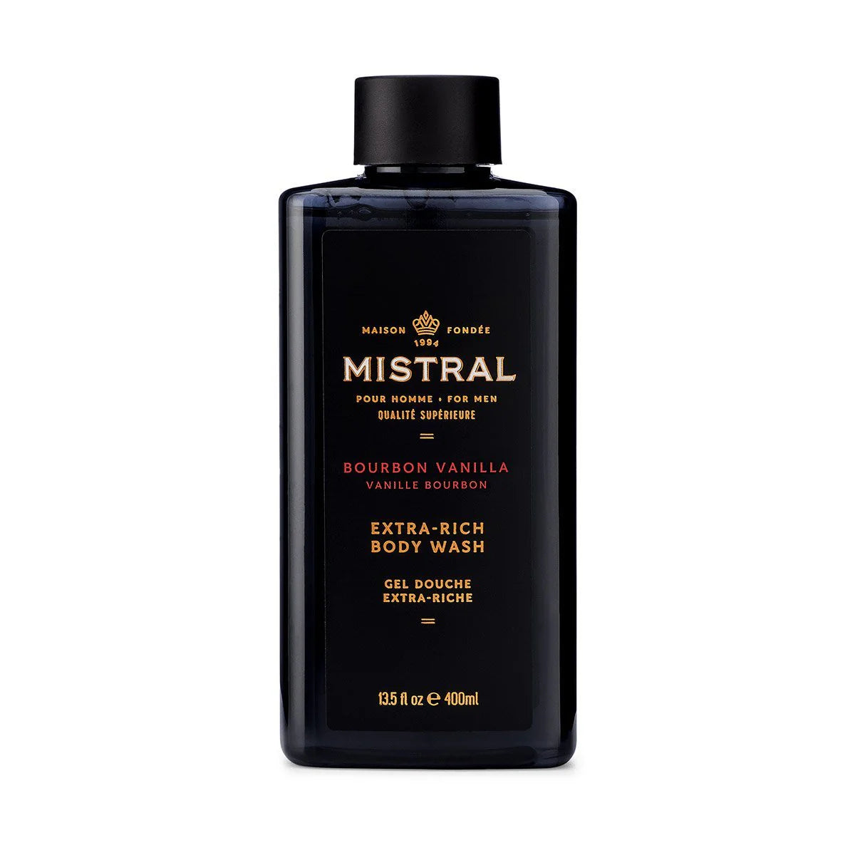 Mens Mistral BOURBON VANILLA BODY WASH