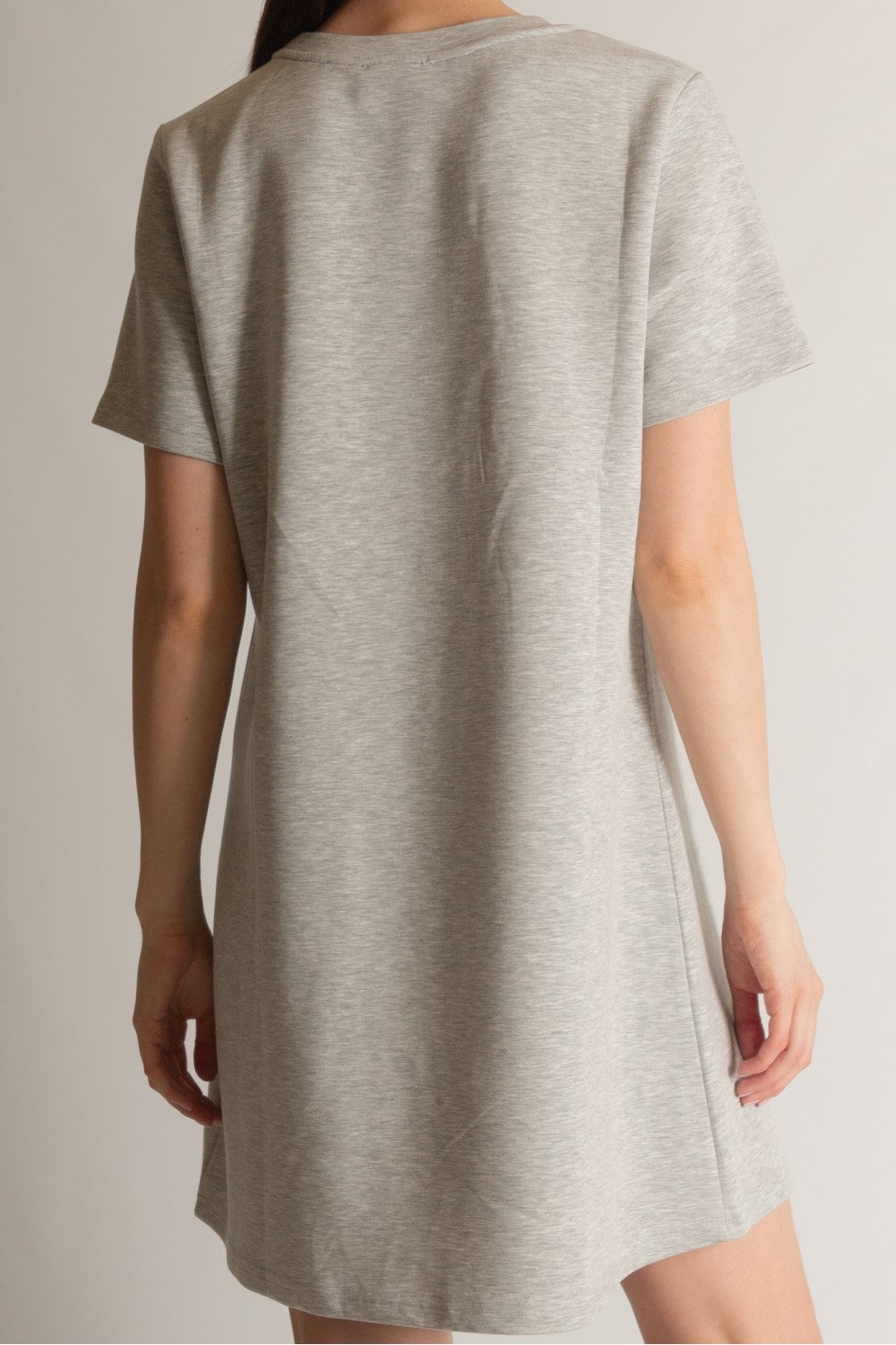 Butter Modal H. Grey Short Sleeve Dress