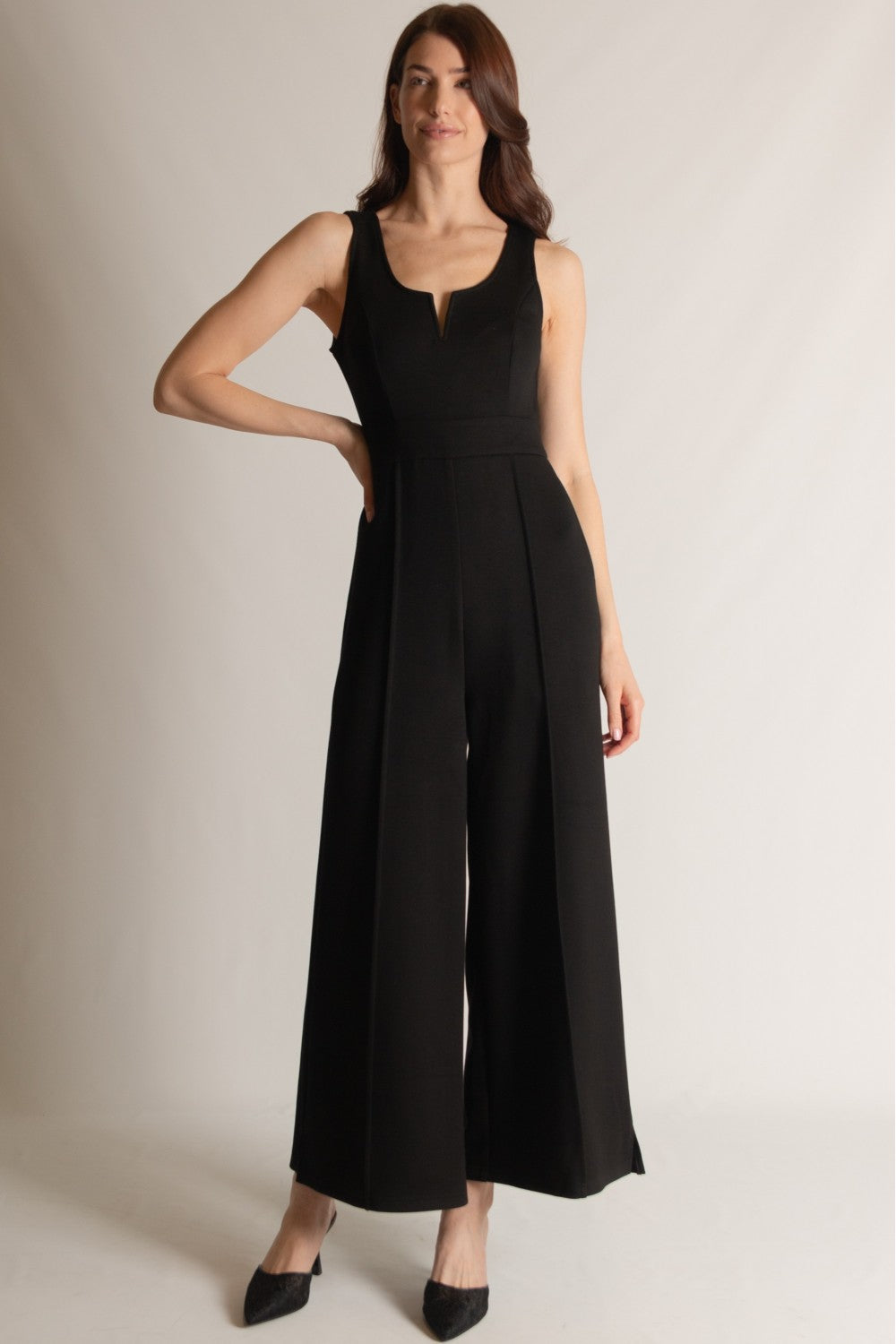 Butter Modal Sweetheart Neckline Jumpsuit