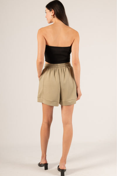 Butter Modal Lt. Olive Shorts