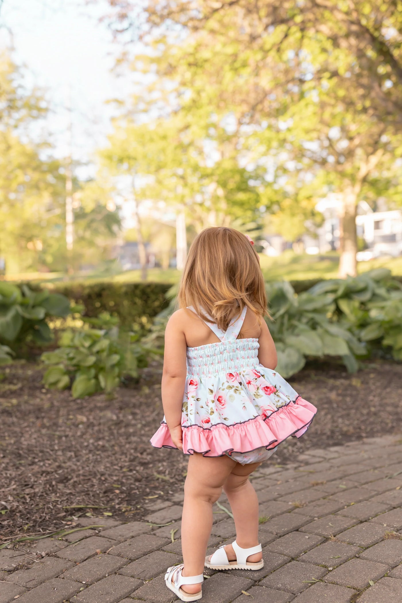 Girls Easter Bunny Romper