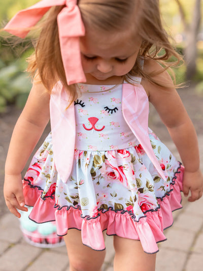 Girls Easter Bunny Romper