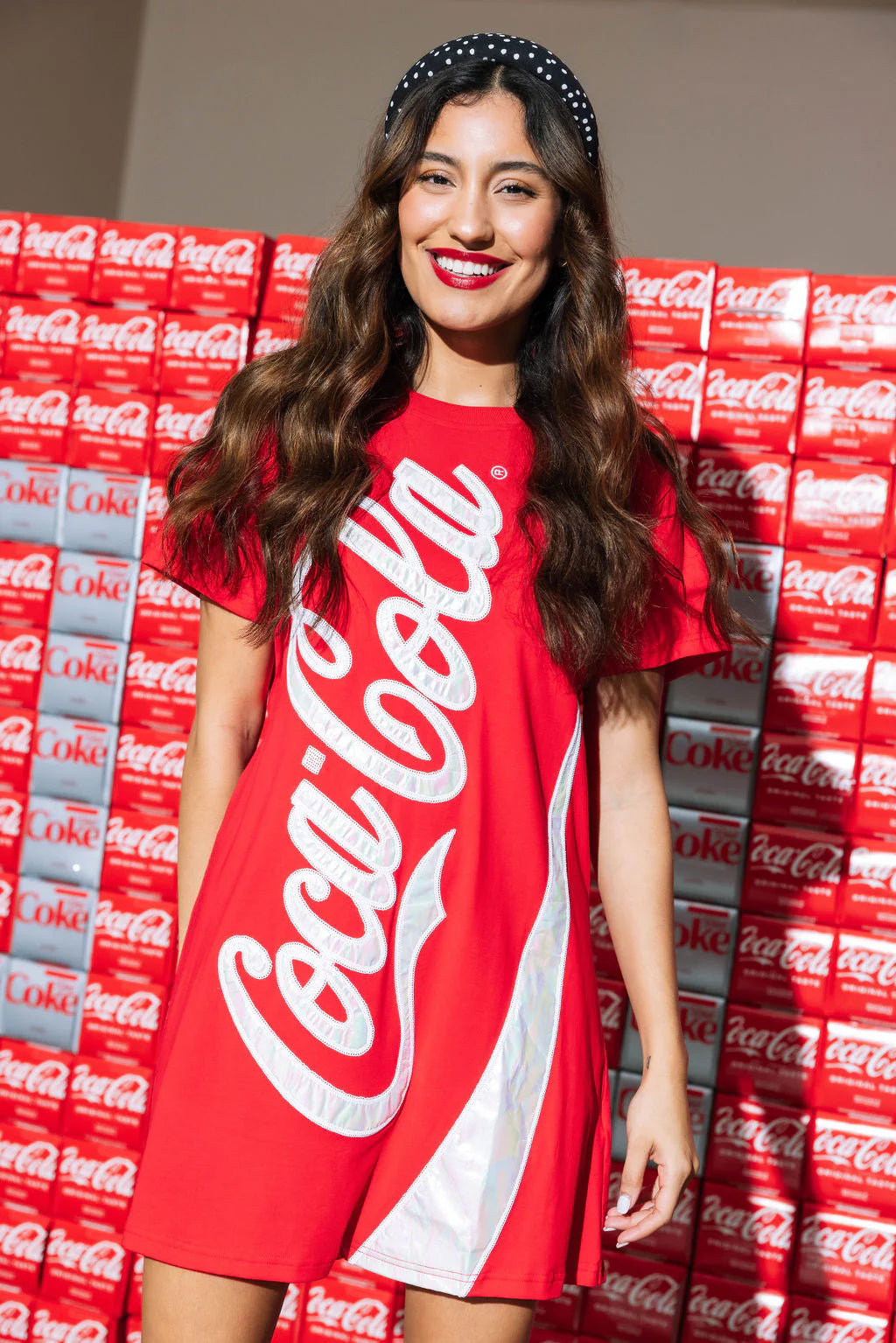 Queen of Sparkles RED COCA-COLA® TEE DRESS