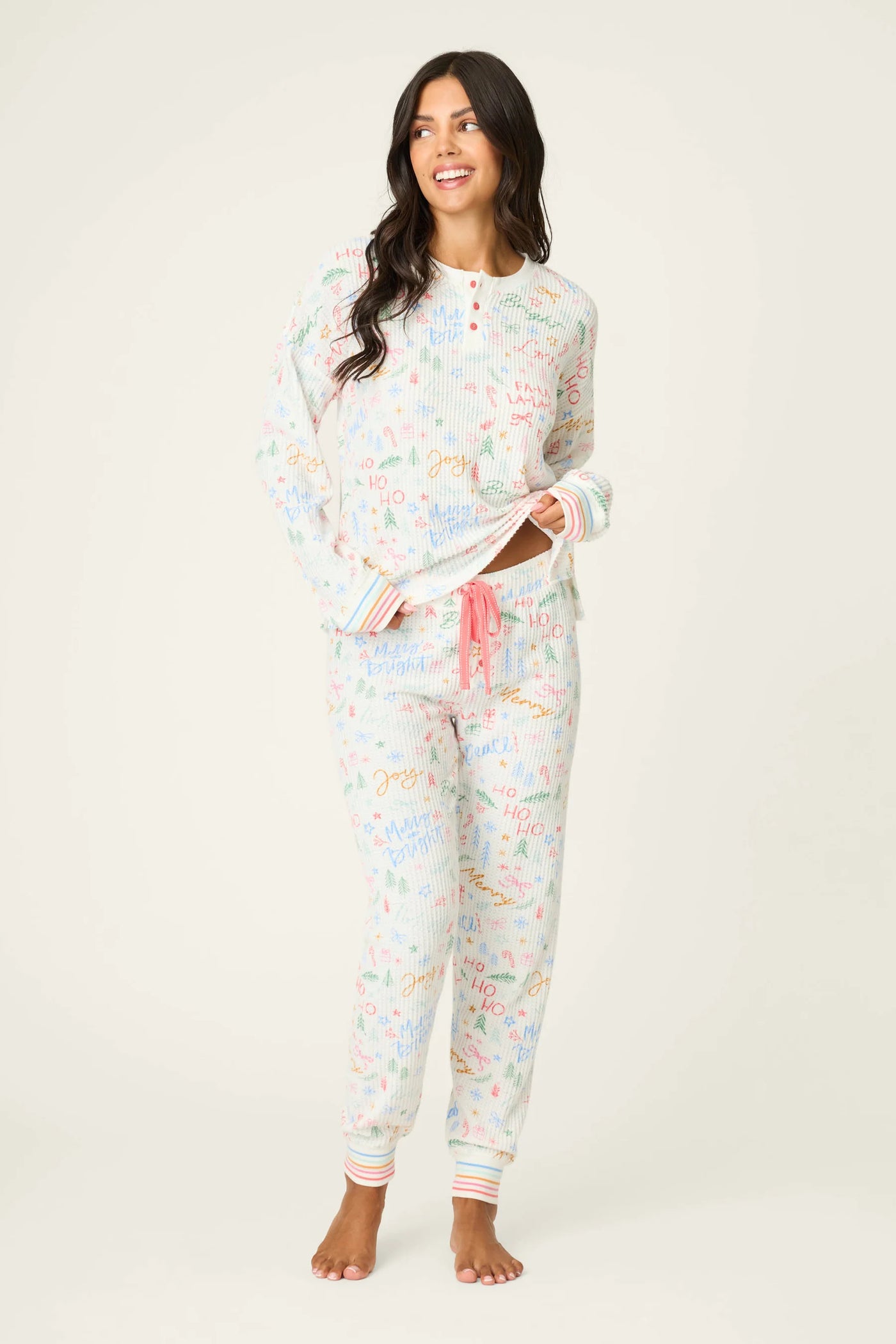 Ski Jammie Classics Fa La La Pajama Set