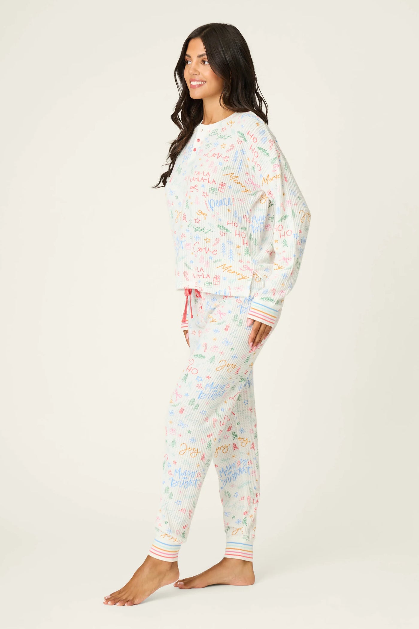 Ski Jammie Classics Fa La La Pajama Set