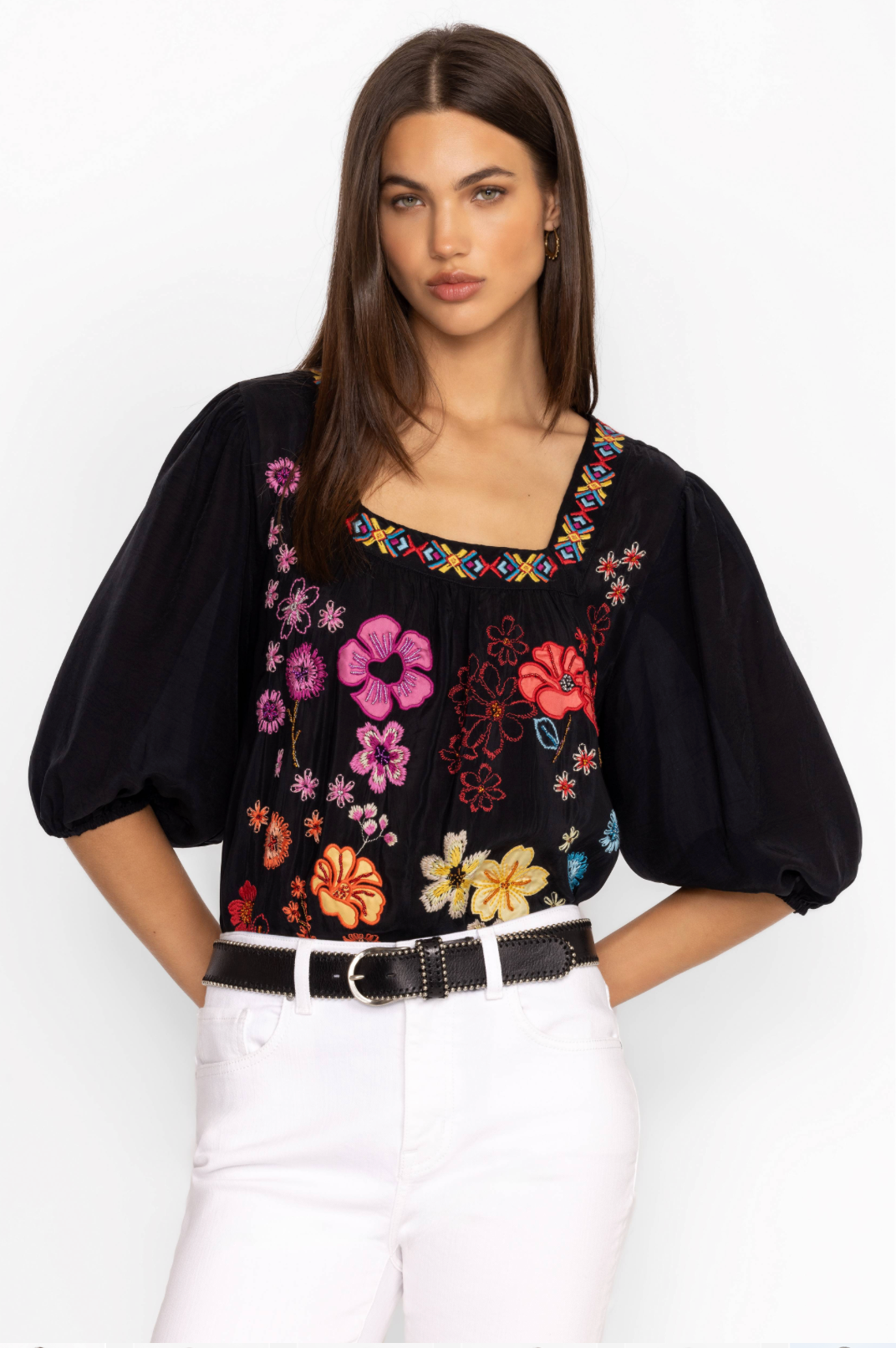 Ennoki Black Blouse - Lisbon