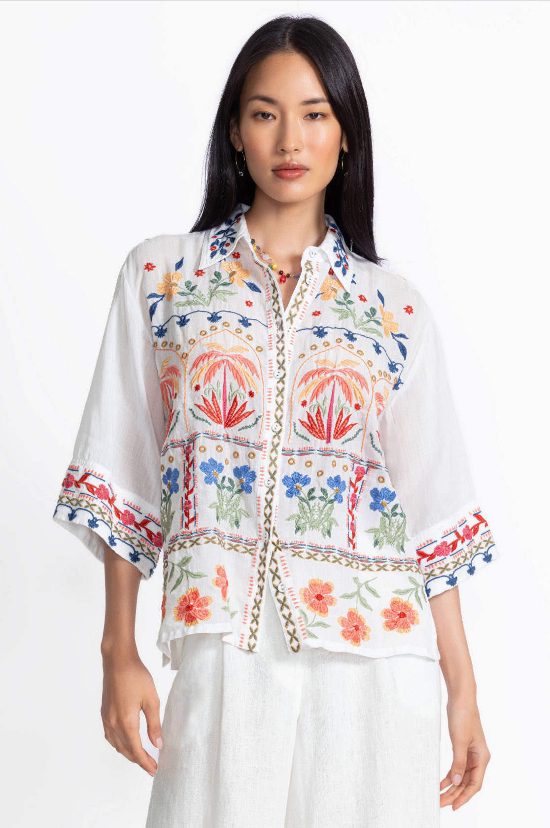 KIMONO SLEEVE SHIRT - ISLA