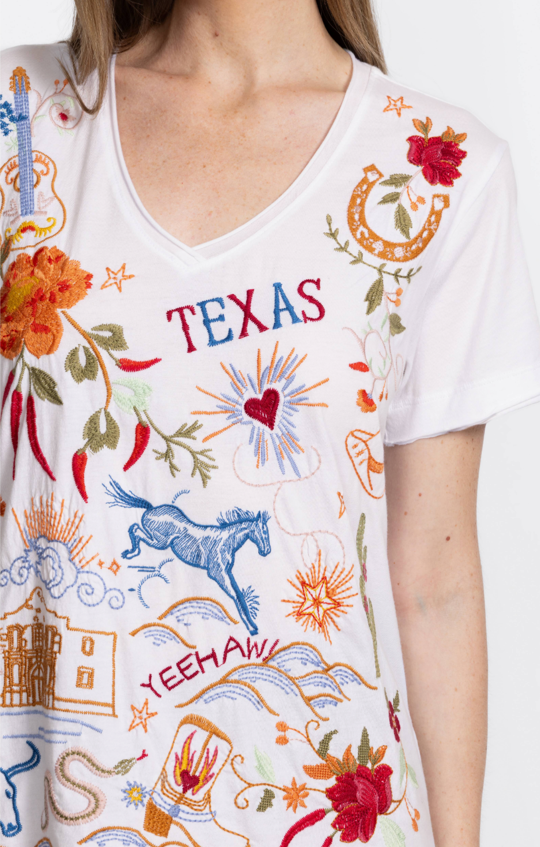 TEXAS EVERYDAY WHITE TEE