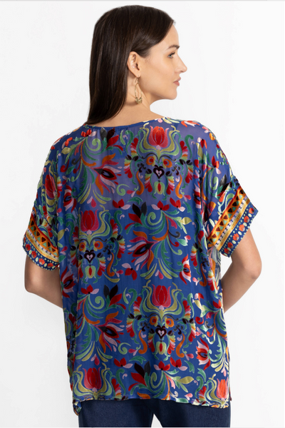 ARIAFE PRIMULA BURNOUT BLOUSE