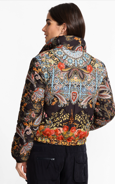 DIAMOND QUILTED Reversible PUFFER Jacket