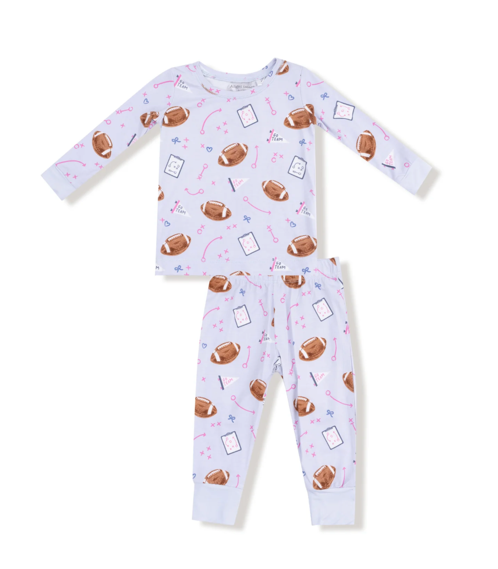 Lavender Touchdown Time Loungewear Set