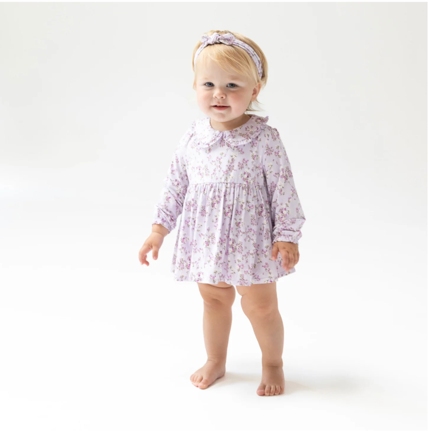 Sweet Dream Florals Long Sleeve Bubble with Skirt