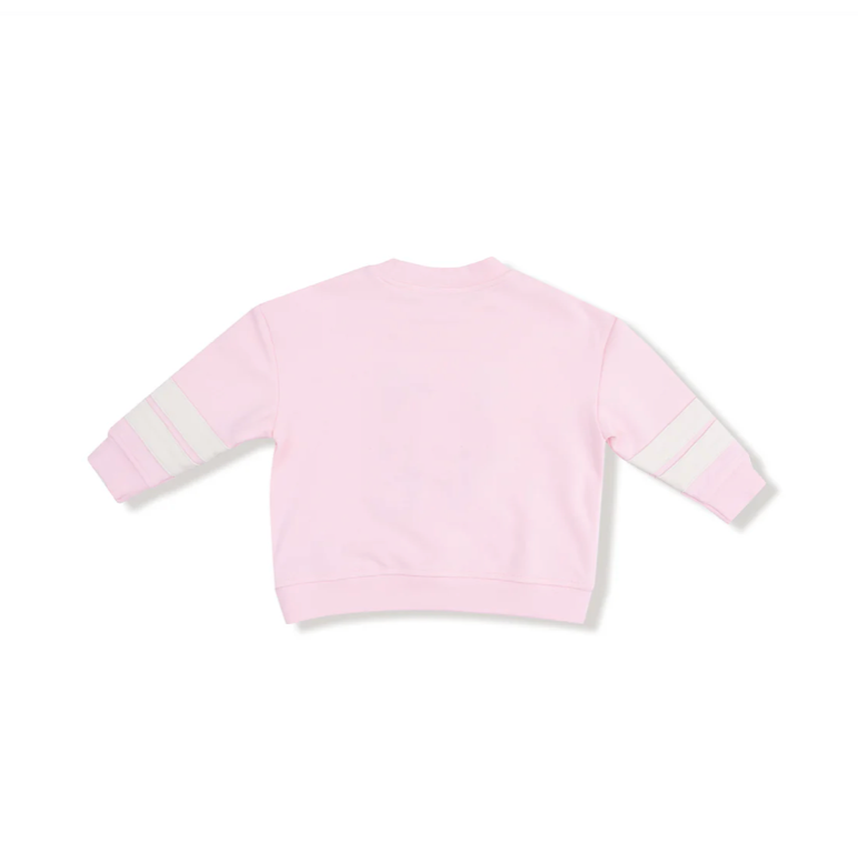 Pink Football Cozy Sweatshirt