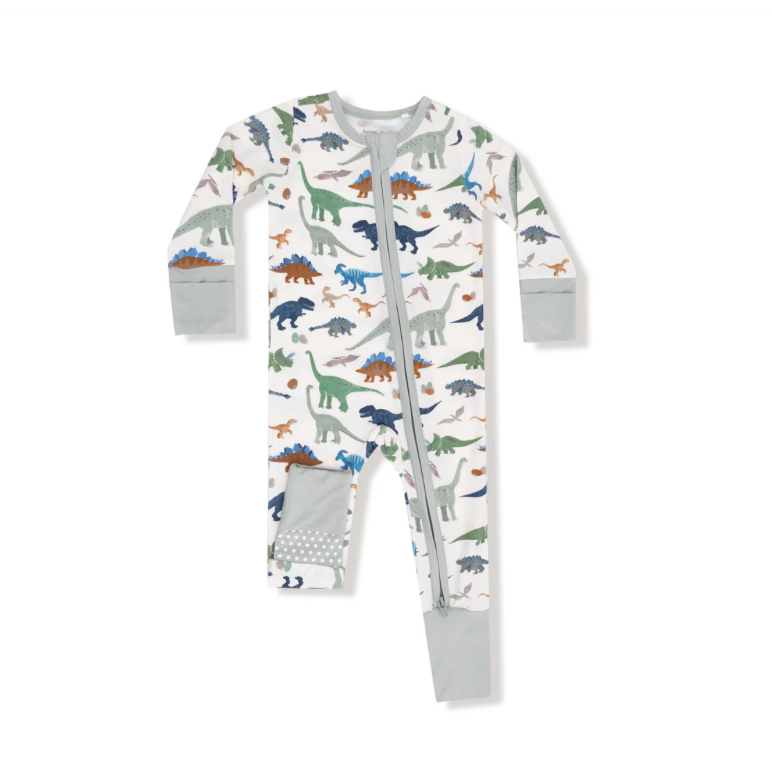 Washy Dinos Zipper Romper