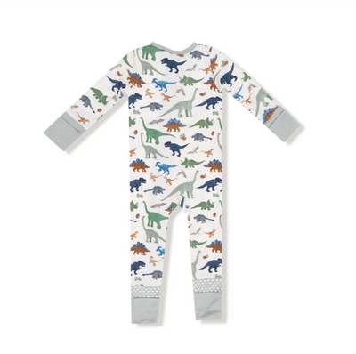 Washy Dinos Zipper Romper