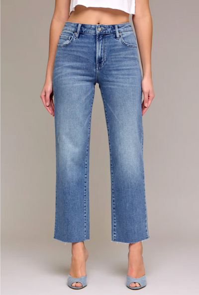 Tracey Medium High Rise Straight Jeans