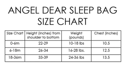 Angel Dear Aurora Pink SLEEP BAG