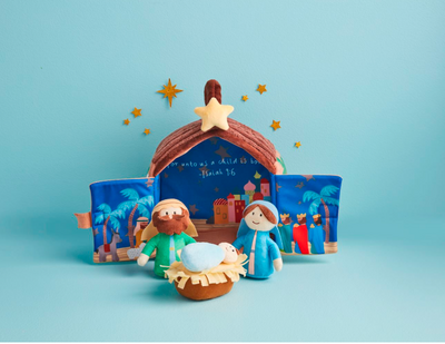 Musical Nativity Plush Set