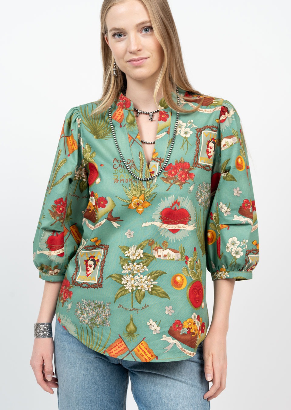 Sage Viva Frida Top