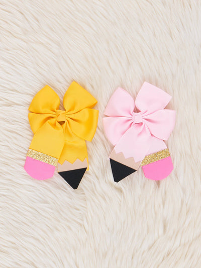 No. 2 Yellow Pencil Bow: