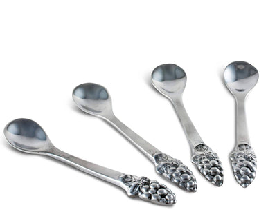 Grape 4 Spoons Set