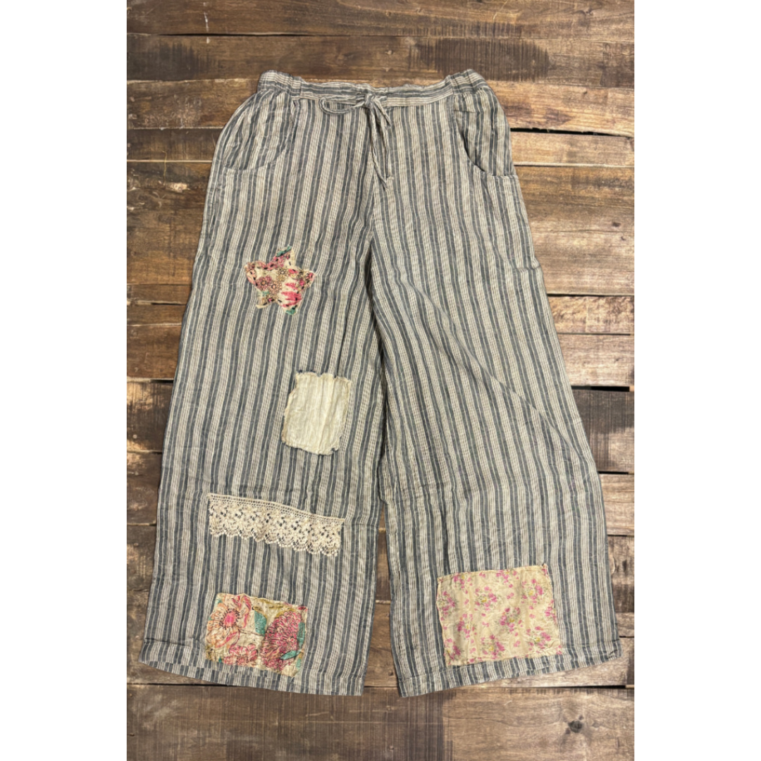 Lined Up Trouser Pants