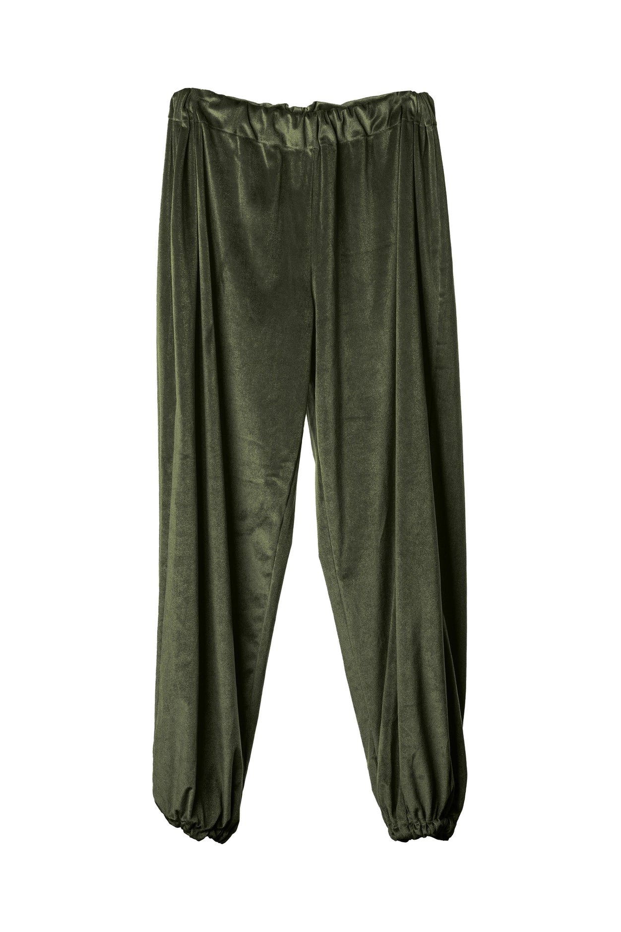 Chloe Olive Velvet Lounge Pant