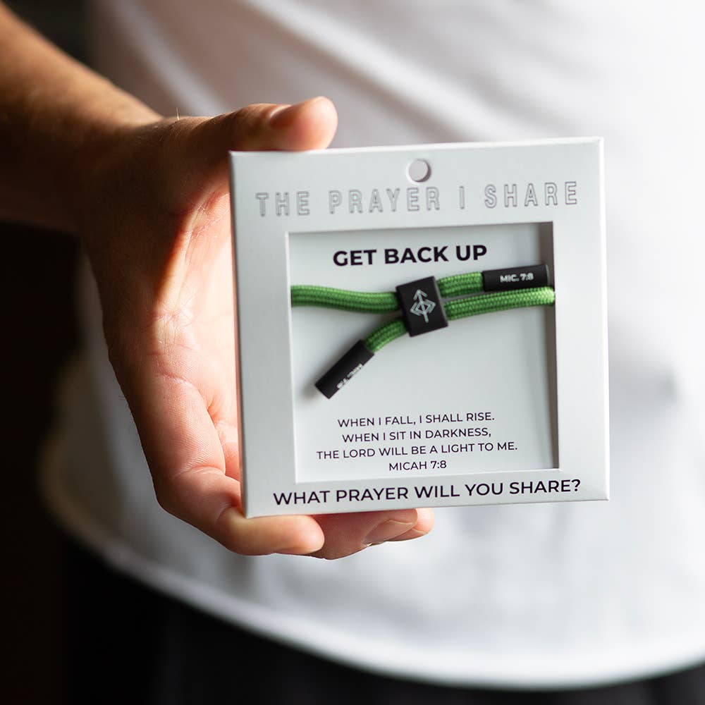 GET BACK UP Christian Bracelet